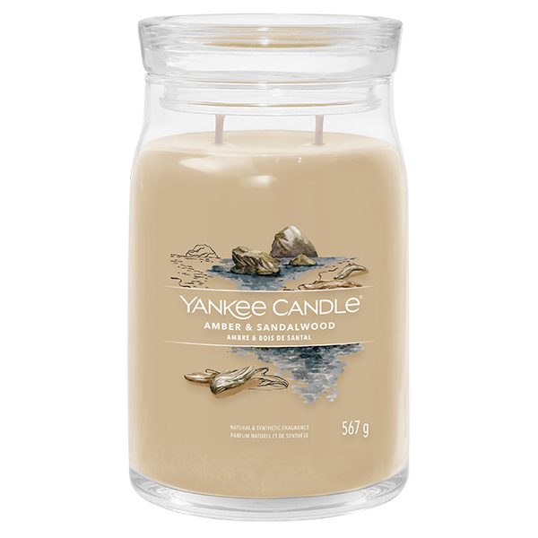 Amber & Sandalwood – Large Jar