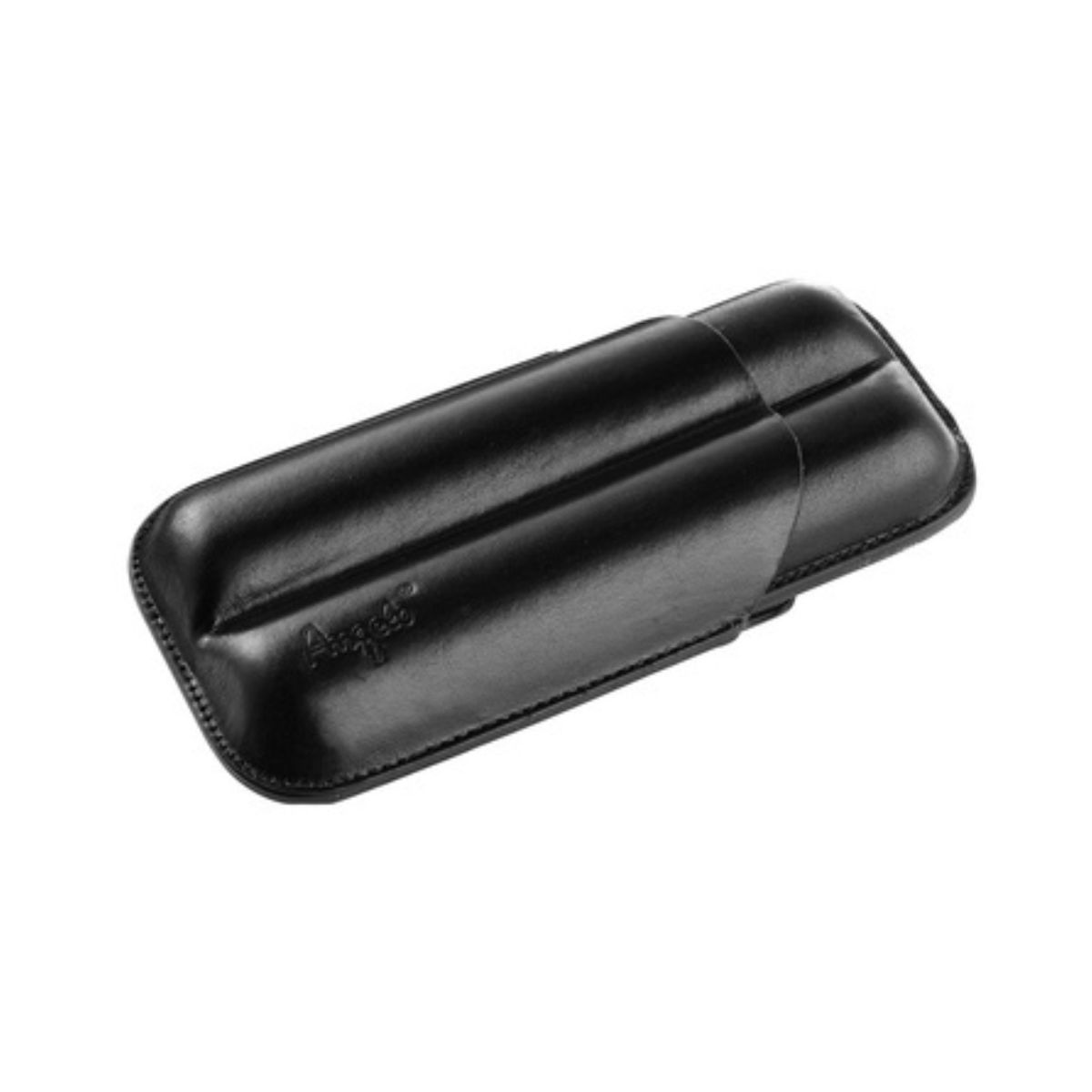 Angelo - Cigar Case Black 2PCS Giftbox