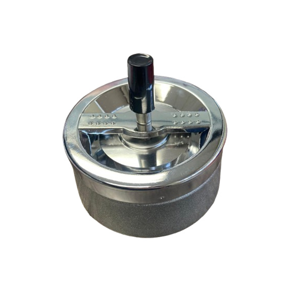 Spinning Ashtray Chrome 11cm