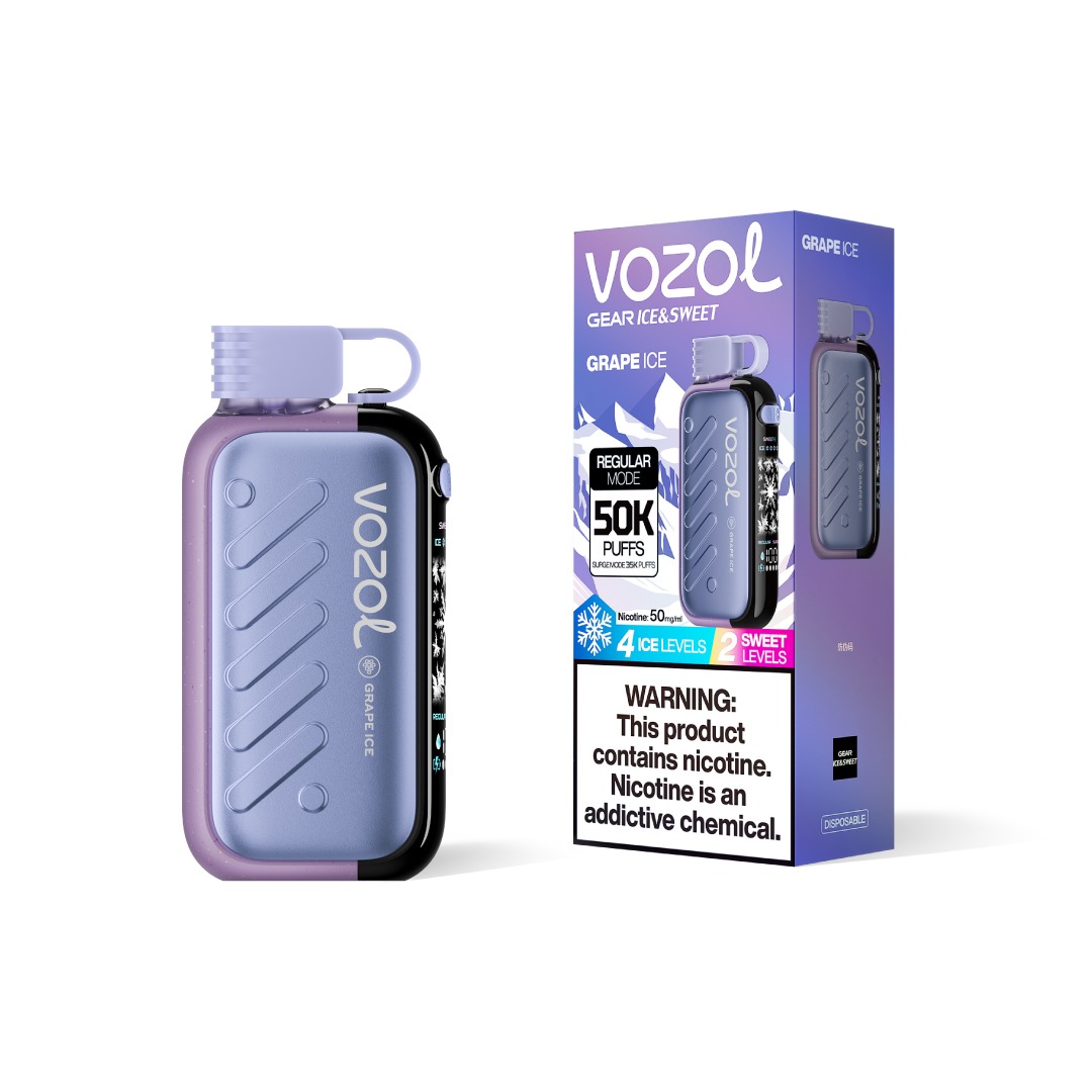 Vozol 50 000 Ice & Sweet - Grape Ice
