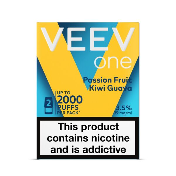 VEEV One 2 PODS - Passion Fruit Kiwi Guava 3.5% | 2ml
