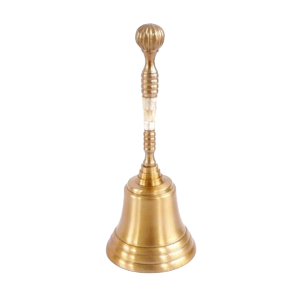 Bell Hand Brass Resin in Handle
