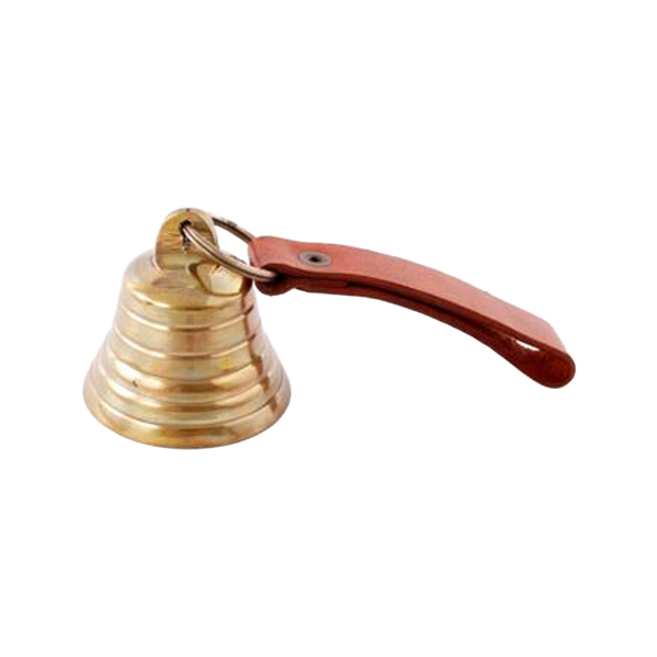 Bell Hanging Brass / Leather