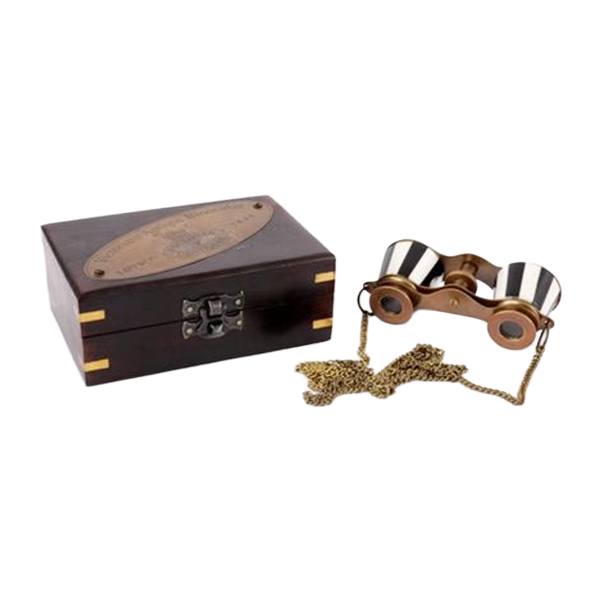 Binocular in Wooden Box