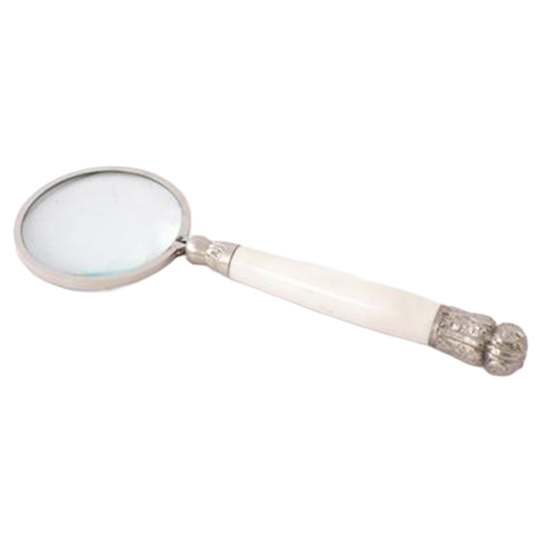 Magnifier Hand White NKL