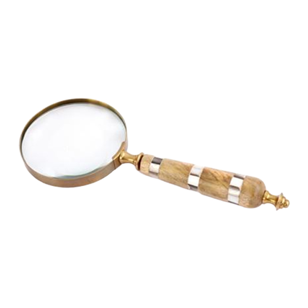 Magnifier Hand Wooden Handle