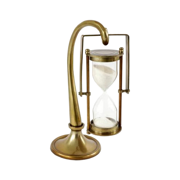Sand Timer on Question Mark Hook