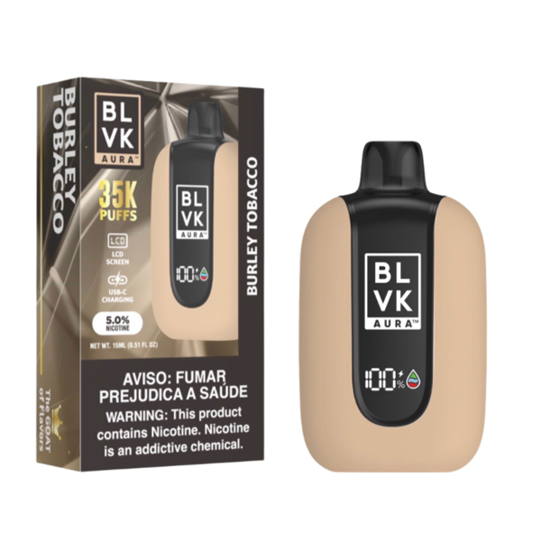 BLVK Aura 35K - Burley Tobacco | 5%