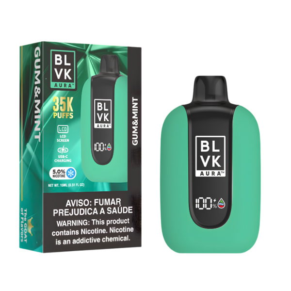 BLVK Aura 35K - Gum & Mint | 5%