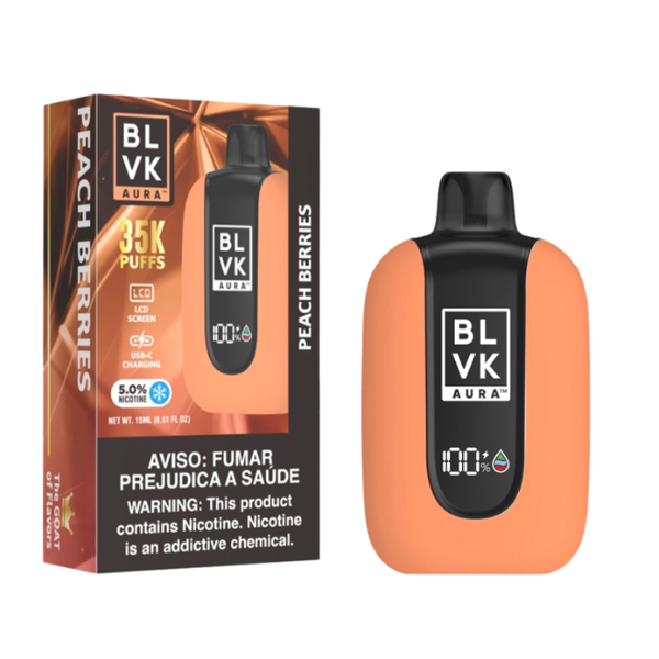 BLVK Aura 35K - Peach Berries | 5%