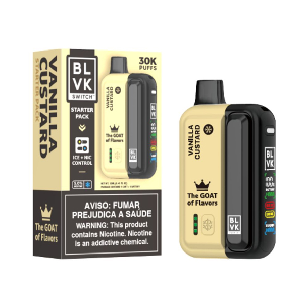 BLVK SWITCH 30K Kit - Vanilla Custard | 5%