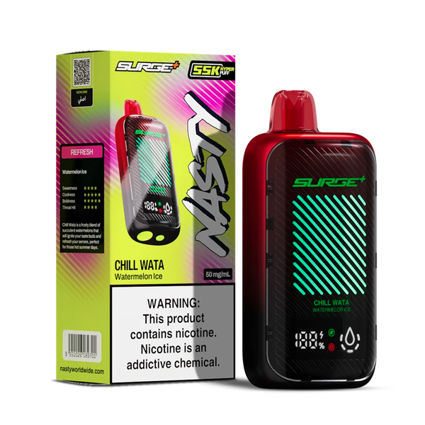 Nasty Surge 55K – Chill Wata | Watermelon Ice