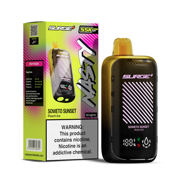 Nasty Surge 55K – Soweto Sunset | Peach Ice