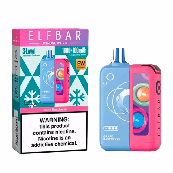 ELFBAR EW16000 Premium Kit - Grape Raspberry