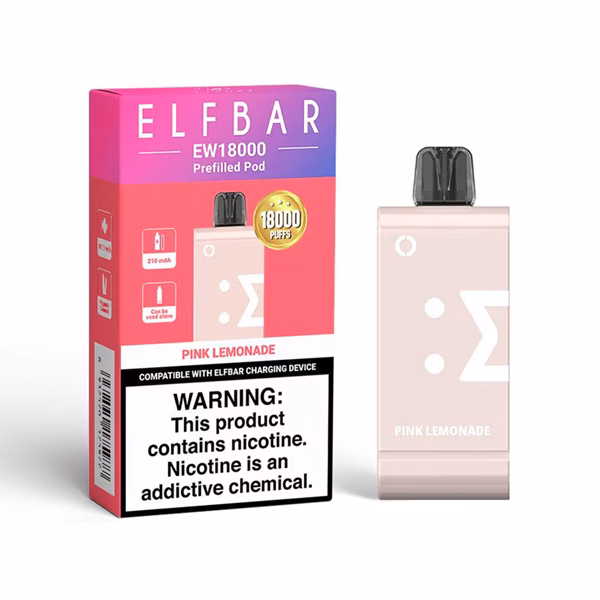 Elf Bar EW18000 Pod - Peach Lemonade