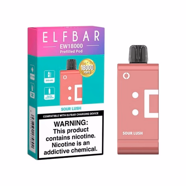 Elf Bar EW18000 Pod - Sour Lush