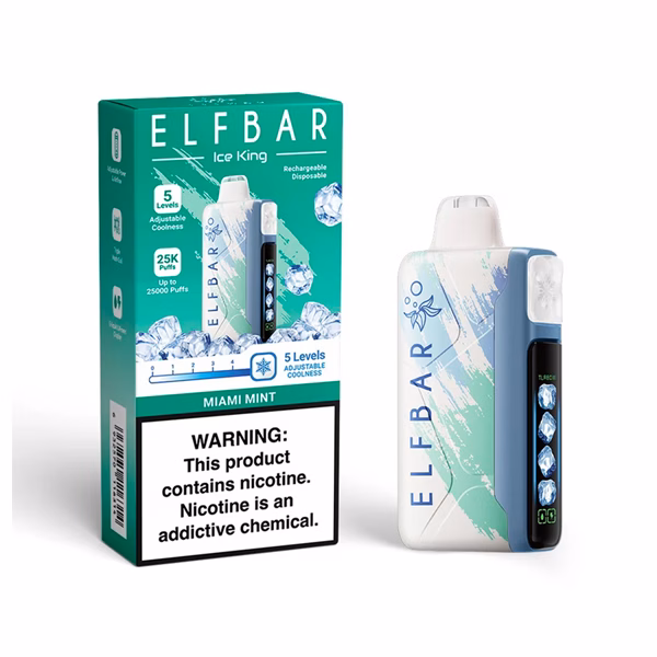Elf Bar Ice King 25000 - Miami Mint
