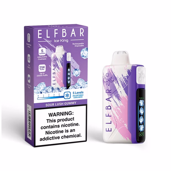 Elf Bar Ice King 25000 - Sour Lush Gummy