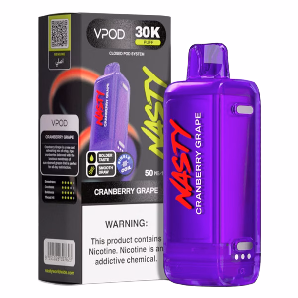 Nasty Versa Pod 30000 - Cranberry Grape