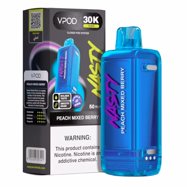 Nasty Versa Pod 30000 - Peach Mixed Berry