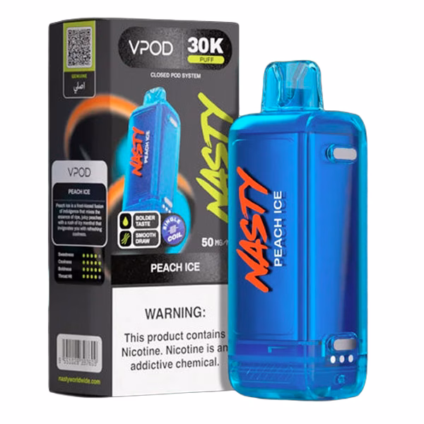 Nasty Versa Pod 30000 - Peach Ice