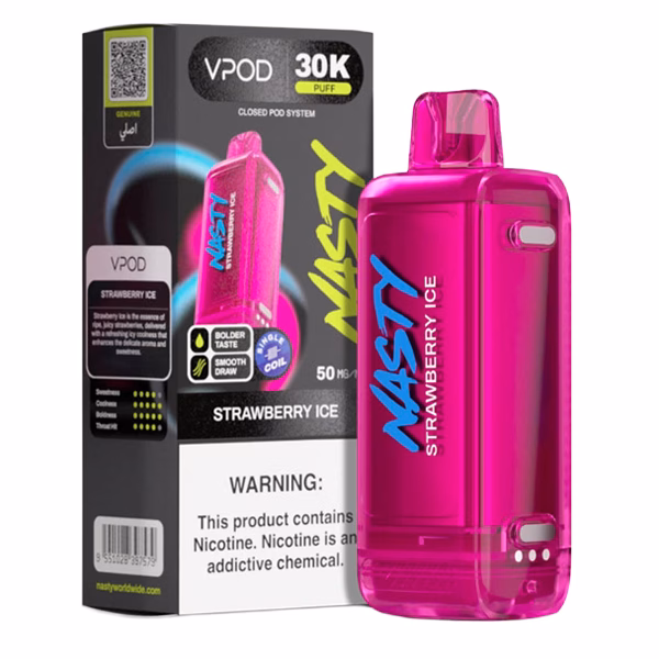 Nasty Versa Pod 30000 - Strawberry Ice